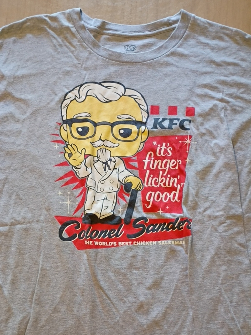 Colonel Sanders Graphic Tee - Gray
